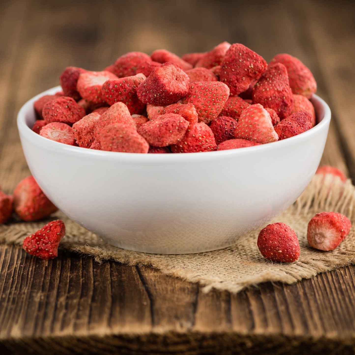 Anna And Sarah Freeze Dried Slice Strawberries 4 Oz, 100% Natural Sliced Fruit, Great For Healthy Snacks, Smoothies Or Trail Mix