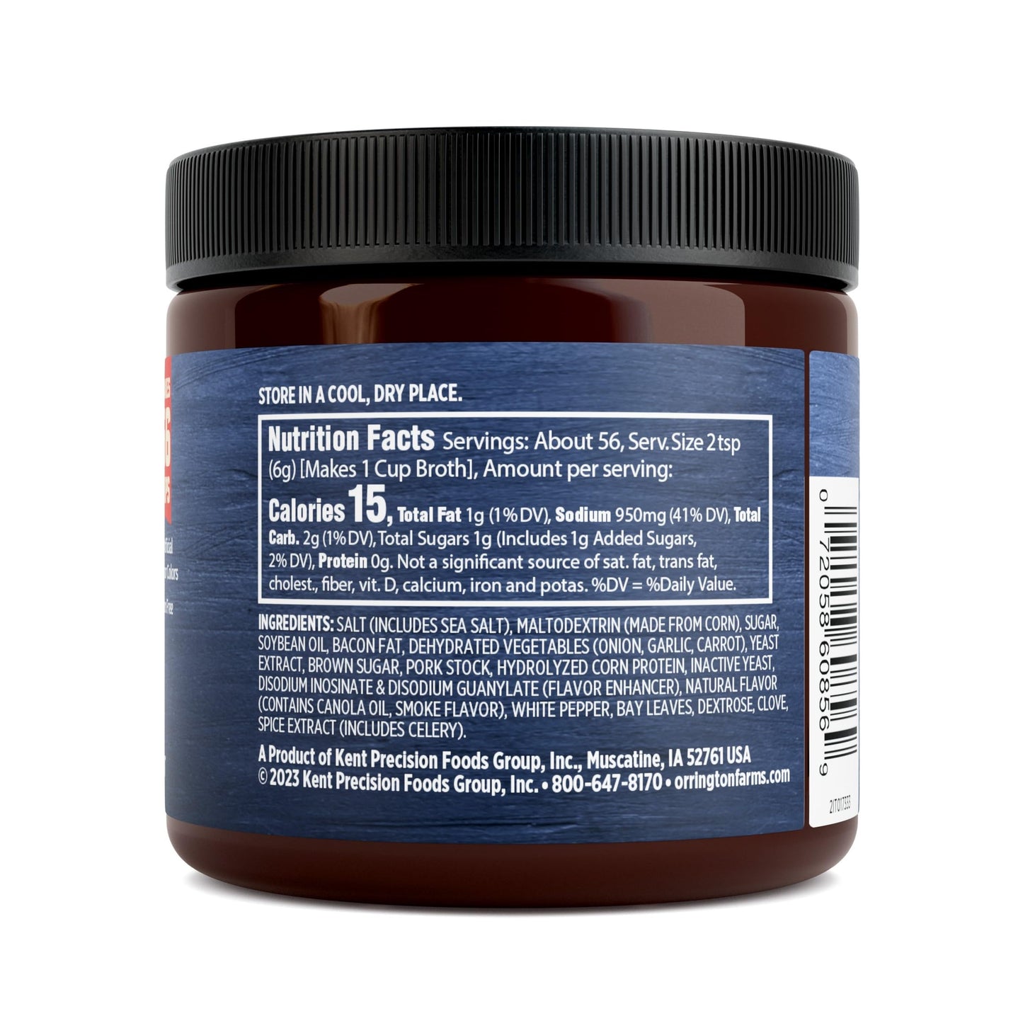 Orrington Farms Ham Flavored Granular Base, 12 Ounce (Pack of 6)