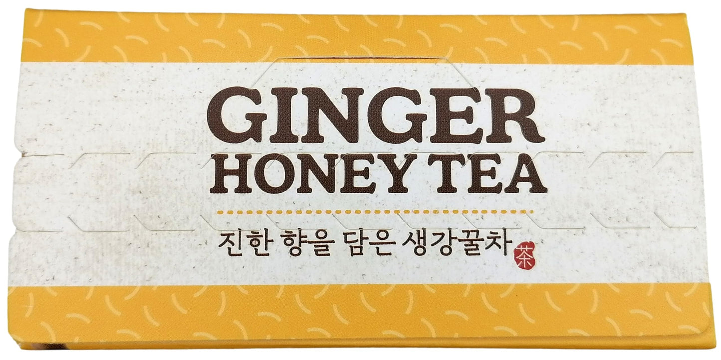 Instant Ginger Tea with Honey - 12 Bags X 0.63oz