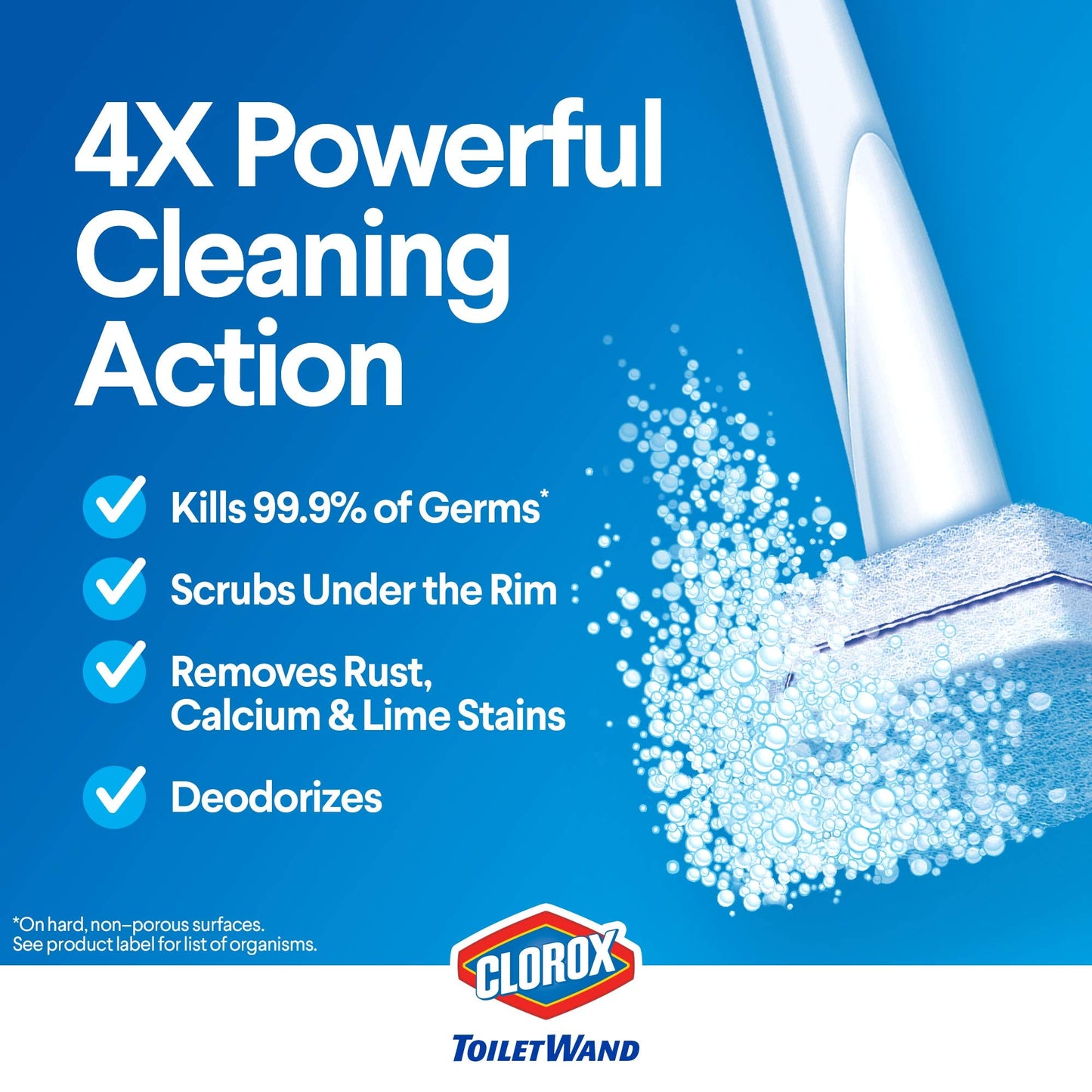 Clorox Toiletwand Disinfecting Refills, Disposable Wand Heads - 6 Count (Package May Vary)