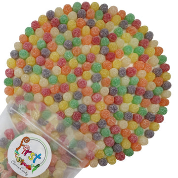FirstChoiceCandy Assorted Spice Drops, 2 LB, Colorful Mix: Yellow, Orange, White, Green, Red, Purple