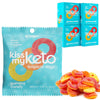 Kiss My Keto Gummies Candy - Low Carb Candy Gummy Rings, Keto Snack Pack - Healthy Candy Gummys - Vegan Candy, Keto Gummy Candy