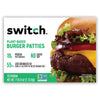 Switch Foods Plant-Based Burger Patties | High-Protein | Soy Gluten Gmo Dairy & Allergen Free | 19G Protein | Kosher & Halal | 10 Pack | 40 Oz