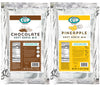 By The Cup Non-Dairy Soft Serve Mix Variety, Gluten Free, 1 of each Flavor: 5.5-6 lb Bag: Chocolate and Pineapple
