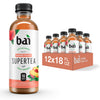 Bai Iced Tea, Narino Peach, Antioxidant Infused Supertea, Crafted With Real Tea (Black Tea, White Tea), 18 Fluid Ounce Bottles,
