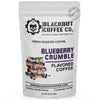 Blackout Coffee Blueberry Crumble Flavored Coffee, Medium Roast - Ground Coffee, Fresh Roasted In The Usa, 12 Oz Pouch