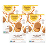 Simple Mills Creamy Peanut Butter Sandwich Cookies - Gluten Free, Vegan, Healthy Snacks, 6.7 oz (Pack of 4)