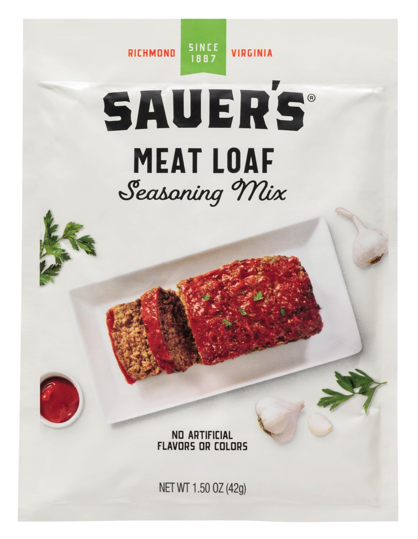 Sauer's Meat Loaf Seasoning Mix, 1.50 Ounce (Pack of 1)