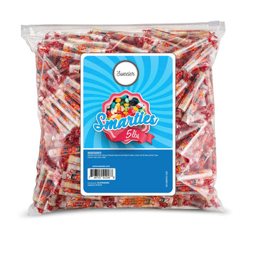 Smarties, Original Assorted Flavors Candy, Resealable Bag, 5lb