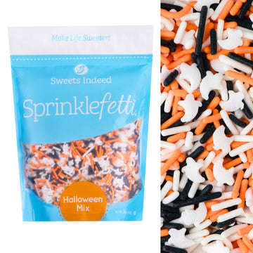 Sweets Indeed, Halloween Sprinkles, Bulk, 10 ounce, Edible Sprinkle Mix, Perfect for Cake Decorations, Baking, Ice Cream, Cookie