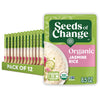 Seeds Of Change Organic Aromatic Jasmine Rice, Microwaveable Ready To Heat. 8.5 Ounces (Pack Of 12)