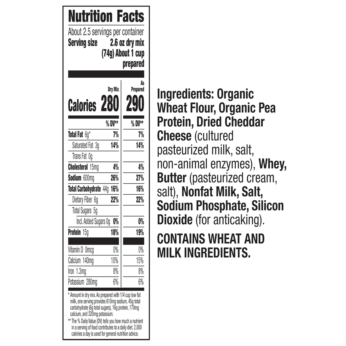 Annies Super! Mac, Protein Macaroni And Cheese Dinner, Shells & White Cheddar, 6 oz. (Pack of 12)