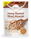 Salad Pizazz Almond Toppings, Snack Mix and Salad Topping, Non-GMO, No Artifical Flavors or Colors, Resealable Bag, Honey Roaste