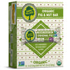 Happy Village Organic Fig & Nut Bar, Original Fig | Only 2 Ingredients, Gluten Free, No Added Sugar, Kosher, Non-Gmo, Vegan, Good Source Of Fiber | Organic Healthy Snack Bars (16 Bars, 1.4 Oz Each)
