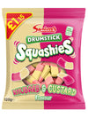 Swizzels Drumstick Squashies Rhubarb & Custard Flavour 120g (Pack of 3)