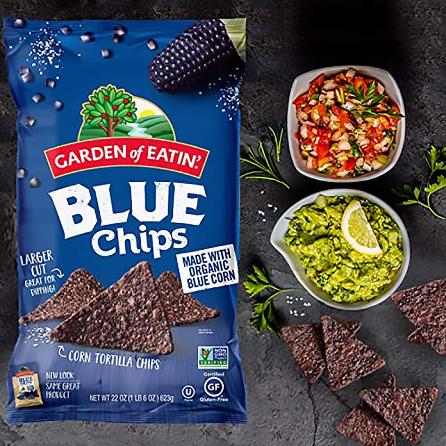Garden Of Eatin Blue Corn Tortilla Chips, 16 Oz