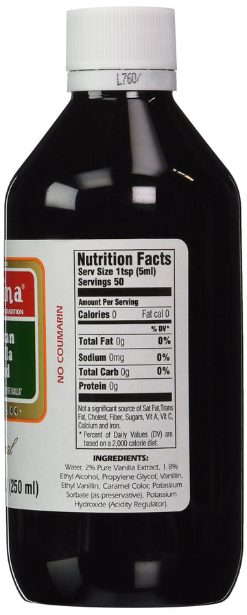 Molina Vanilla-Mexican Vanilla 250ml (2 Bottles)