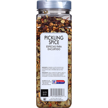 McCormick Culinary Pickling Spice, 12 oz Container, Original Flavor, Ideal for Pickles, Corned Beef, Pot Roasts