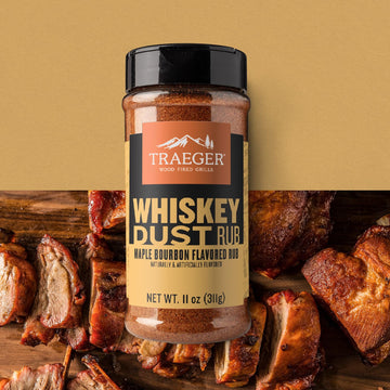 Traeger spirit-inspired flavor Dust Rub with Maple Flavor - 11 Ounce Seasoning