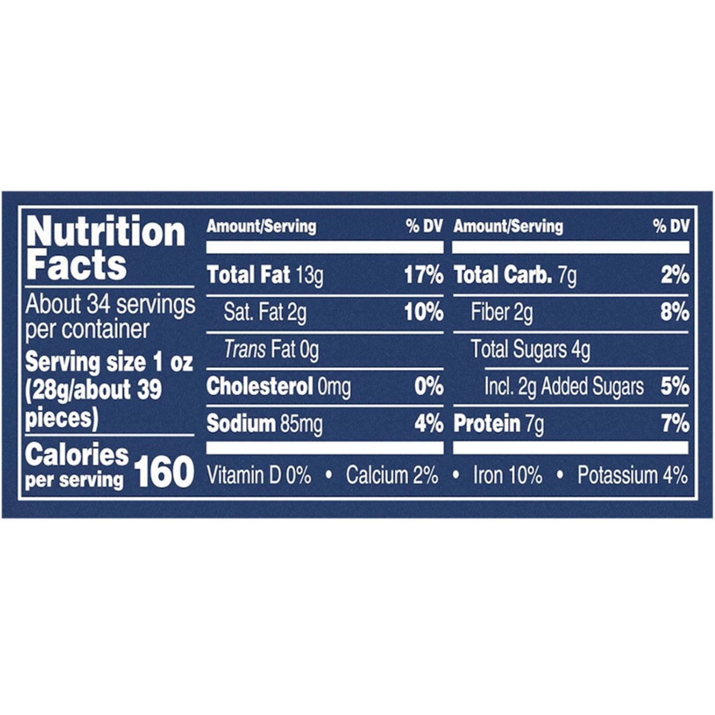 Planters Honey Roasted Peanuts, Sweet & Salty Snacks, Plant-Based Protein, 34.5oz Jar