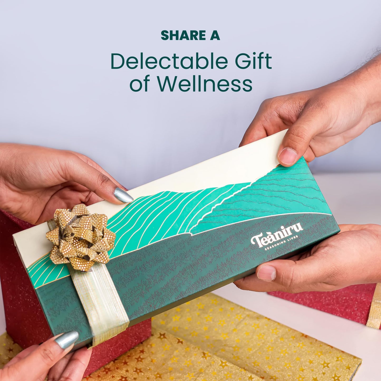 Teaniru, Novelty Tea Collection - Pack Of 40 | Loose Leaf Tea Sampler Gift | 3 Flavored Tea - Black, Herbal & Green Tea | Loose