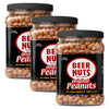Malt-Inspired Nuts Original Peanuts - Sweet & Salty Bar Nuts - Gluten Free, Kosher, Low Sodium Peanut Snacks Made In The Usa - 41Oz Family Size Resealable Jar (Pack Of 3)