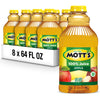 Motts 100% Original Apple Juice, 64 Fl Oz Bottle (Pack of 8), Gluten-Free, Kosher, No Artificial Colors or Sweeteners