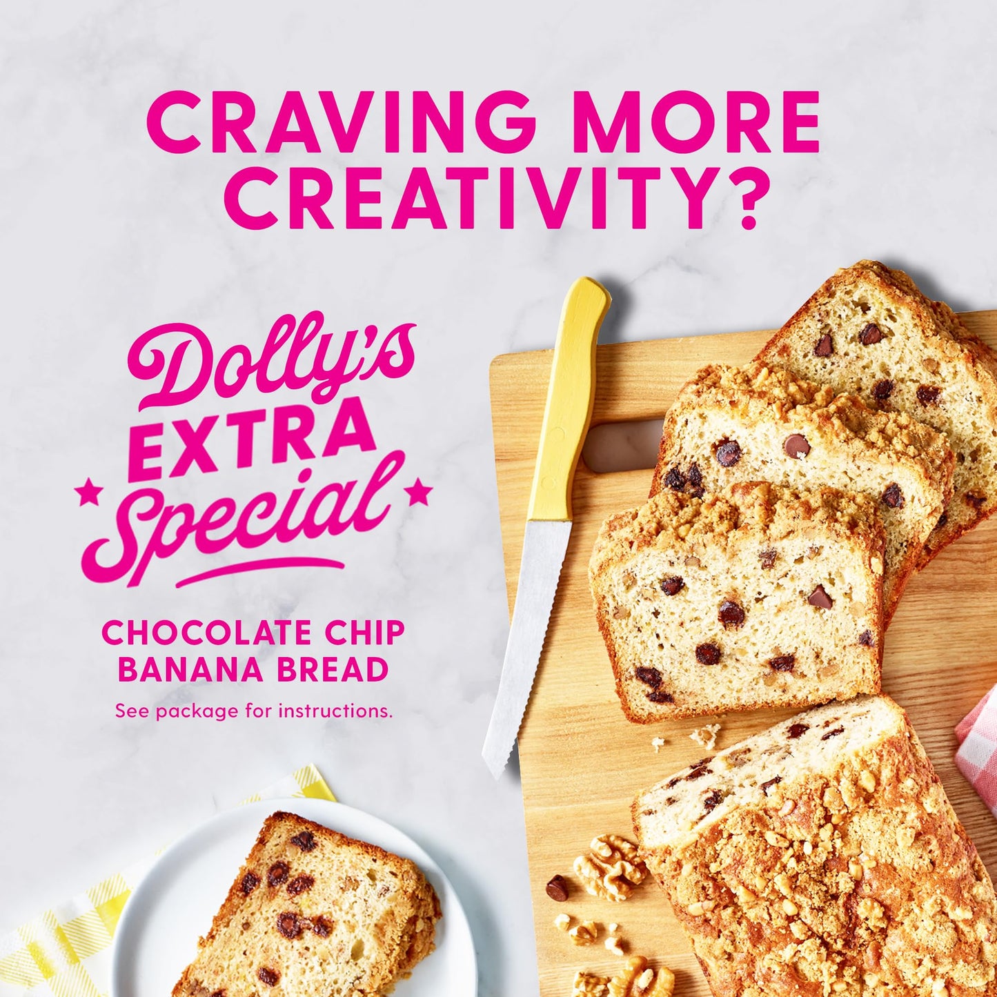 Duncan Hines Dolly Partons Banana Nut Flavored Muffin & Bread Mix, 19.05 oz.