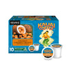 Kauai Coffee Keurig K-Cup Pods - Coconut Caramel Crunch Flavor - Premium Arabica (1 Pack Of 10 Single-Serve Cups)