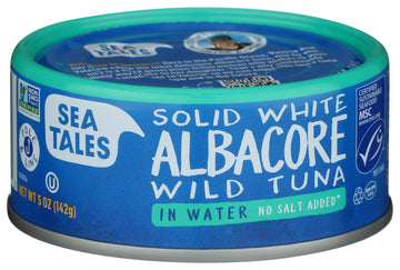 Sea Tales Albacore Tuna in Water No Salt Added, 5 OZ