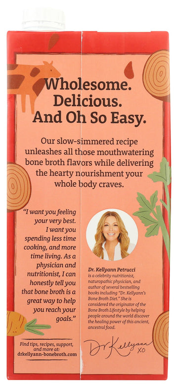 Dr. Kellyann Classic Beef Bone Broth, 32 Fz