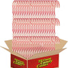 Christmas Candy Canes Bulk, 72 Count, Individually Wrapped Christmas Stocking Stuffer , Full-Size Peppermint Candy Sticks, Red And White Striped Classic Holiday Decor, Tree Decoration Ornaments