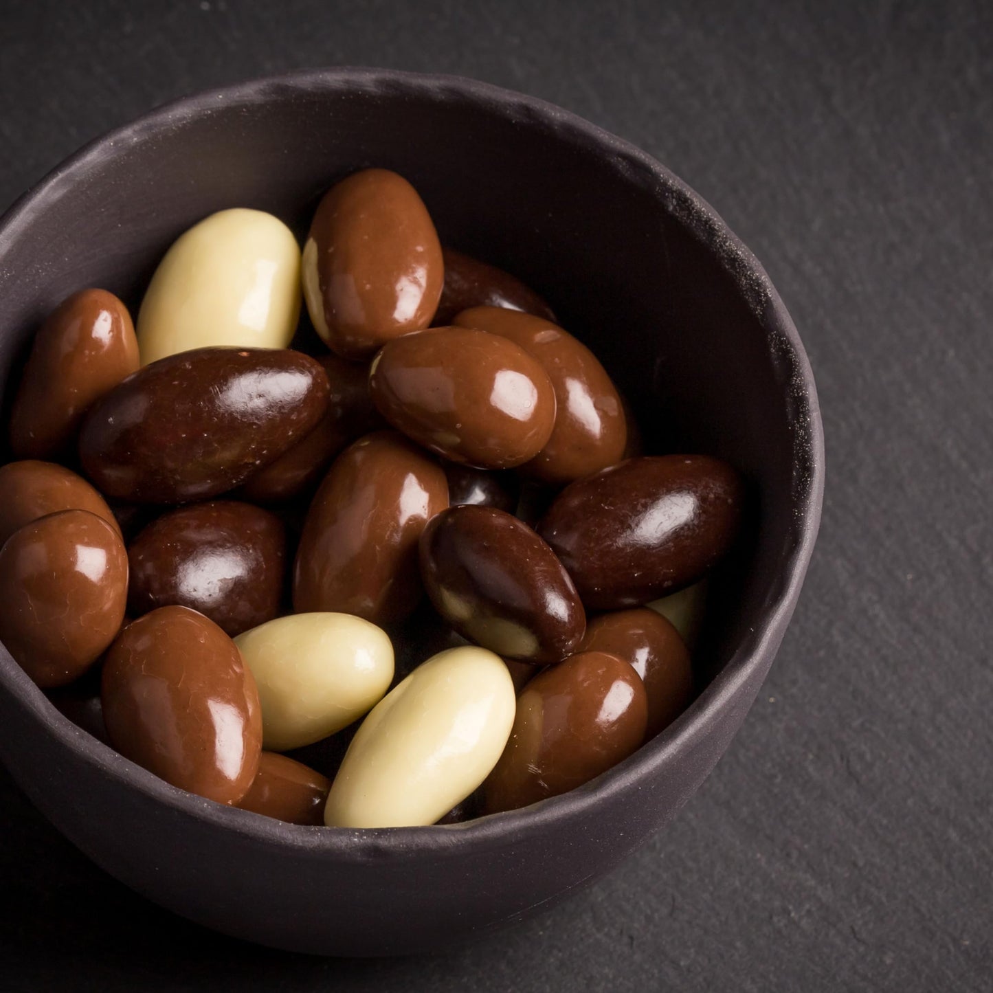 Yupik 45% Dark Chocolate & Coconut Coated Almonds, 2.2 Lb, Gluten-Free, Kosher, Whole Roasted Nuts, Crunchy Almonds Dipped In Ch