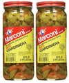Marconi - The Original Chicago Style Hot Giardiniera - 16 Oz (2 Pack)