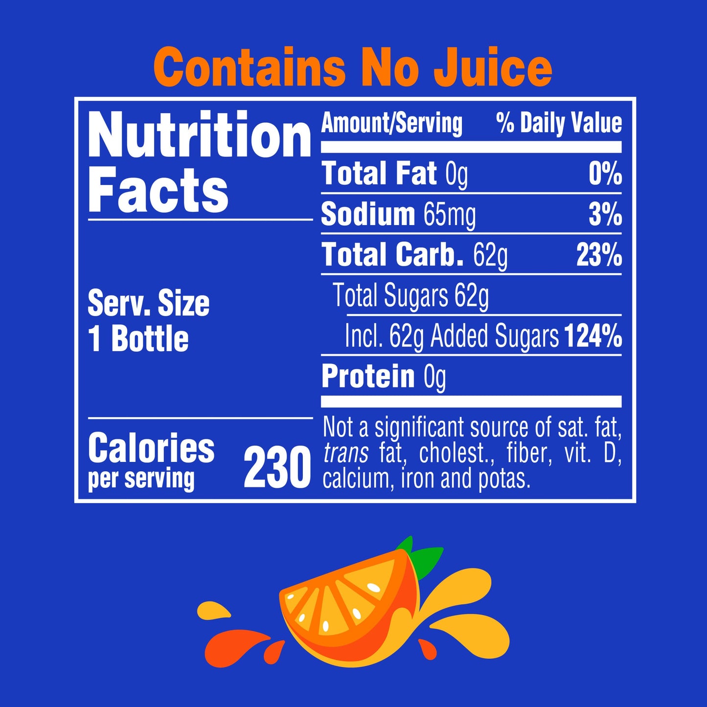 Fanta Orange Soda Soft Drink, 16.9 Fl Oz (Pack of 6), Model 049000031683, Orange