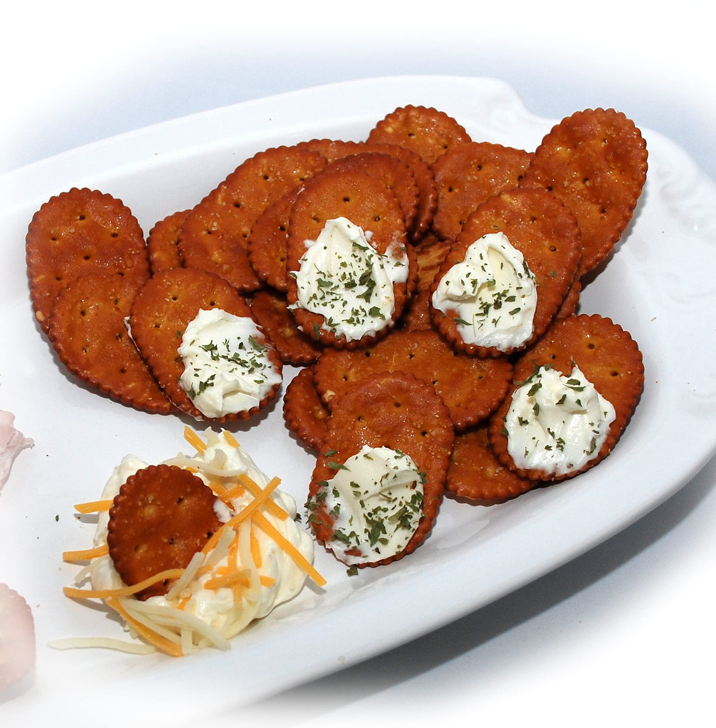 Pretzel Flipsides Original Townhouse Crackers - One Side Pretzel, One Side Cracker - 3 Packs of 9.2 Oz Boxes Bundled with a JFS