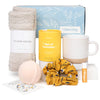 Unboxme Sunshine Gift For Women | Self Care Package With Organic Herbal Tea, Fluffy Cloud Socks, Ceramic Mug, Citrus Bath , Beeswax Lip Balm, A Fun Floral Scrunchie + A Sending Hugs Card