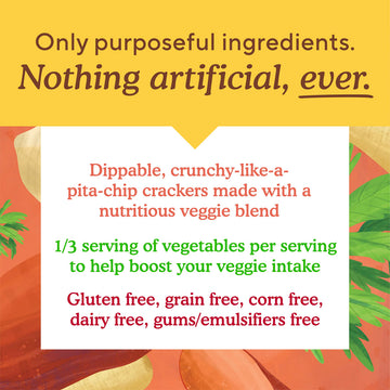 Simple Mills Veggie Pita Crackers, Mediterranean Herb - Gluten Free, Vegan, Healthy Snacks, Paleo Friendly, 4.25 Ounce (Pack of