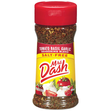 Dash Salt-Free Seasoning Blend, Tomato, Basil And Garlic, 2 Ounce