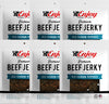 Enjoy Beef Jerky Peppered, All Natural, 3oz (Pack of 6)