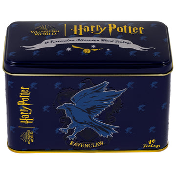 New English Teas Harry Potter Ravenclaw Crest Tea Caddy with 40 English Afternoon Teabags