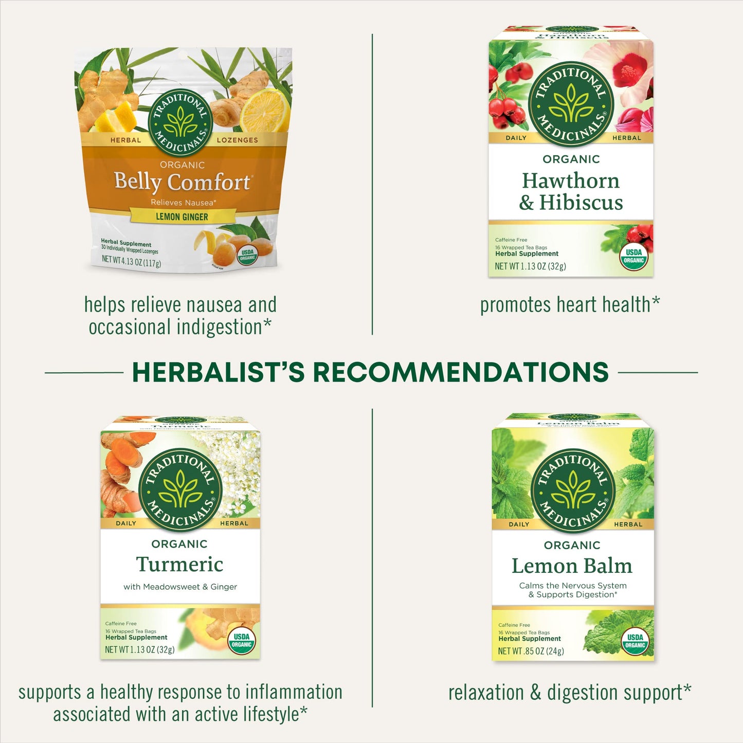 Traditional Medicinals Tea Ginger Organic 16 Bg