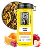 Tiesta Tea - Orange Tango | Orange Hibiscus Herbal Tea | Premium Loose Leaf Tea Blend | Non-Caffeinated Fruit Tea | Make Hot Or Iced & Up To 50 Cups | Made W/Natural Ingredients - 4Oz Refillable Tin