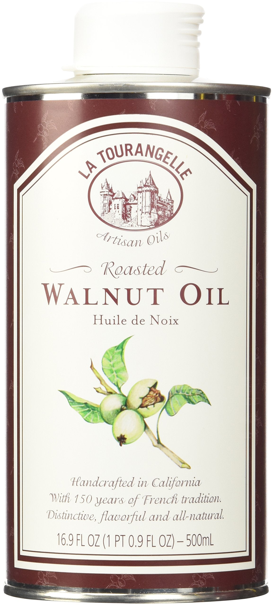 Oil Roasted Walnut Tin 16.9 Oz/500 Ml-Pack Of 6