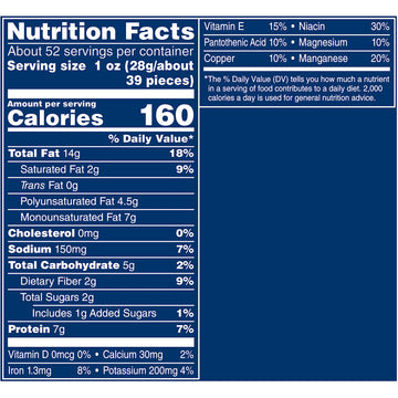 Planters Salted Dry Roasted Peanuts, 52 Oz. (6-Pack)