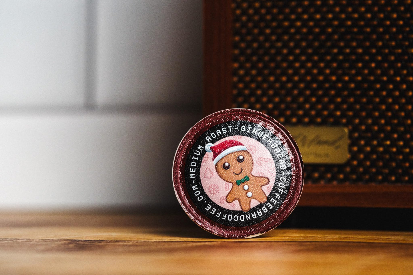 Coffee Brand Coffee Gingerbread Flavored Coffee Kcups Sweetness of Freshly Baked | Medium Light Roast Features Cinnamon Nutmeg and Molasses | 12 Pack