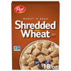 Post Wheat n Bran Shredded Wheat, Breakfast Cereal, Excellent Source of Fiber, Kosher 18 Ounce - 1 count