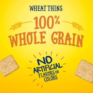 Nabisco, Wheat Thins, 9oz Box (Pack of 4) (Choose Flavors Below) (Hint Of Salt)