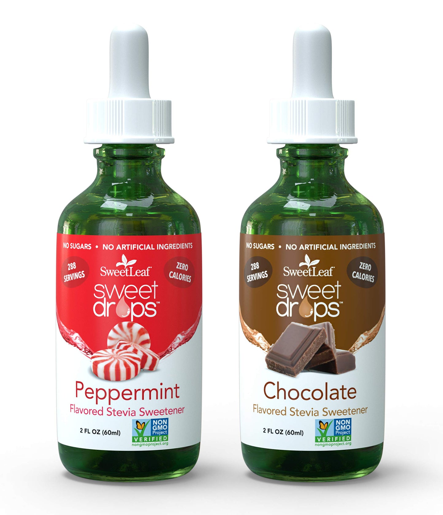 Sweetleaf Sweet Drops- Flavored Stevia Liquid Sweetener, Organic Stevia Extract, Zero Calorie, Gluten Free, Keto Friendly, Non G
