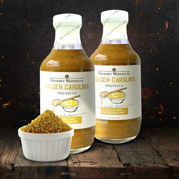 Gourmet Warehouse BBQ Sauce, Gluten-Free, Handcrafted, 16 Fl Oz (Pack of 2)